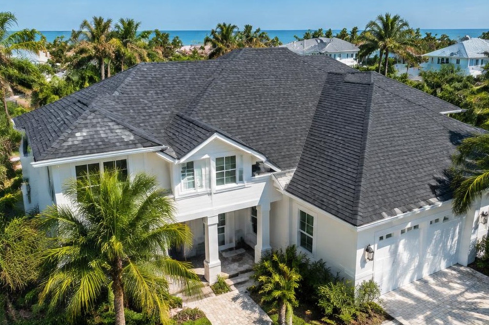 New shingle roof